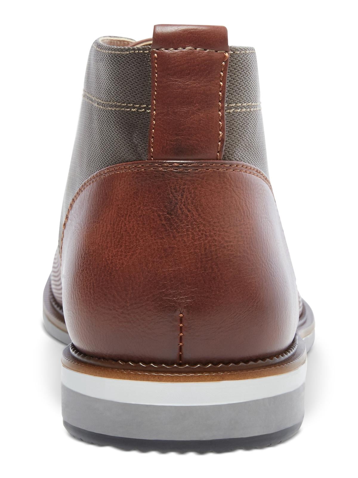 Madden Mens M-Hinton Leather Almond Toe Chukka Boots