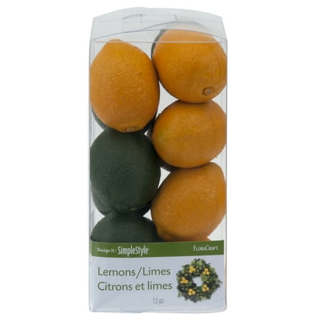 Design It: SimpleStyle FloraCraft Mini Lemon/Lime, 13-Pack
