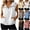 Blue, variant on Women's Zip Up Vest with Pocekts Lightweight Sleeveless Softshell Hooded Jacket Travel Outdoor Running Vests