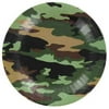 Camouflage Plates Large Table Decoration Party Supplies Special Events 10 Count