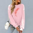 thumbnail image 5 of Vetsdori Valentine Sweatshirts for Women Pullover Tops Casual Valentine's Days Crew Neck Womens Sweatshirts Holiday, 5 of 6