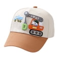 thumbnail image 2 of Boys Girls Hat Kids Baseball with Leather Unisex Toddler Adjustable Casual Beach School Party Girls Boys Caps, 2 of 6