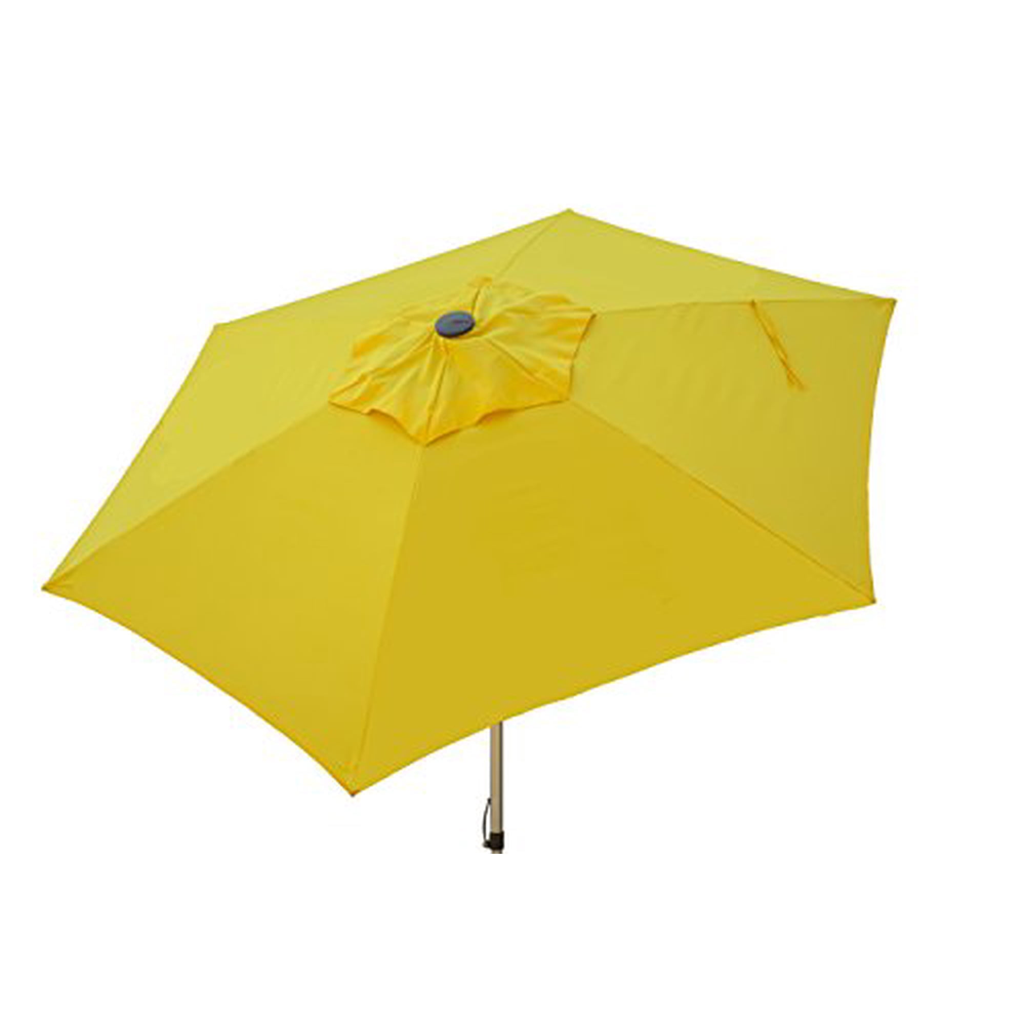 Heininger 1206 Sunflower Yellow 8 5 Ft Push Up Market Style Patio Umbrella Walmart Canada