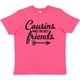 thumbnail image 3 of Inktastic Cousins Make the Best Friends with Arrow Youth T-Shirt, 3 of 5