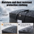 thumbnail image 6 of MMJ Extra Large Moving Storage Bag 110L Heavy Duty Waterproof Packing Tote Zipper Reinforced Handles Clothes Bedding Travel Organizer, 6 of 6