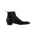 thumbnail image 3 of Jeffery West Zip Chelsea Leather Boots, Black, 3 of 10