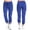 Blue, variant on Women's Joggers Pants Pockets Drawstring Running Sweatpants for Women Lounge Workout Jogging Army Green L