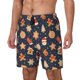 thumbnail image 1 of Balery Holiday Gingerbreads Bañador para hombre, shorts de playa de secado rápido con entrepierna y forro de compresión-XX-Large, 1 of 6