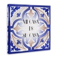 thumbnail image 4 of Stupell Industries Mi Casa Azulejos Tropicales Inspirational Quotes & Sayings Painting Wrapped Canvas Art Print Wall Art, 24 x 24, 4 of 8