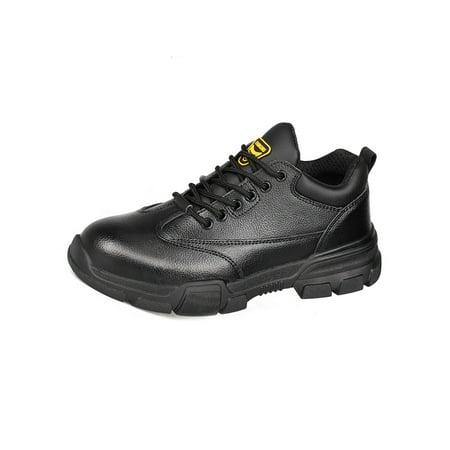 

Avamo Womens Industrial Boots Heavy Duty Work Shoes Leather Safety Boot Construction Outdoor Durable Steel Toe Wear-resistant Style 9.5