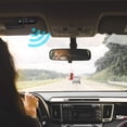 thumbnail image 3 of Auto Car Handsfree Bluetooth Sun Visor Handsfree Car Kit Back Compatible With Iphone, Samsung For Gps,Music,Call, 3 of 6