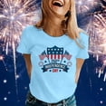 thumbnail image 4 of MuXiKeJi Clothes 250th Anniversary of The United States of America Womens T-Shirt Patriot, 4 of 4