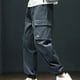 thumbnail image 4 of Pantalones largos para hombre, informales, diarios, para exteriores, playa, transpirables, 4 of 4