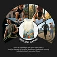 thumbnail image 7 of KLL Floral Mountain Landscape Print Men's Muscle Gym Workout Stringer Tank Tops Bodybuilding Fitness T-Shirts Tank Tops Men-Medium, 7 of 7