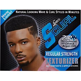 Luster's S-Curl Hair Texturizer Regular Kit 2 ea (Pack of 2)