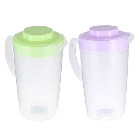 

Homemaxs 2 Pcs Large Capacity Clod Water Pot Plastic Cold Water Bottle Heat-resistant Pot