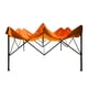 thumbnail image 2 of Carpa 3x3 m Gome Toldo Sombra Plegable NARANJA Jardín, 2 of 3