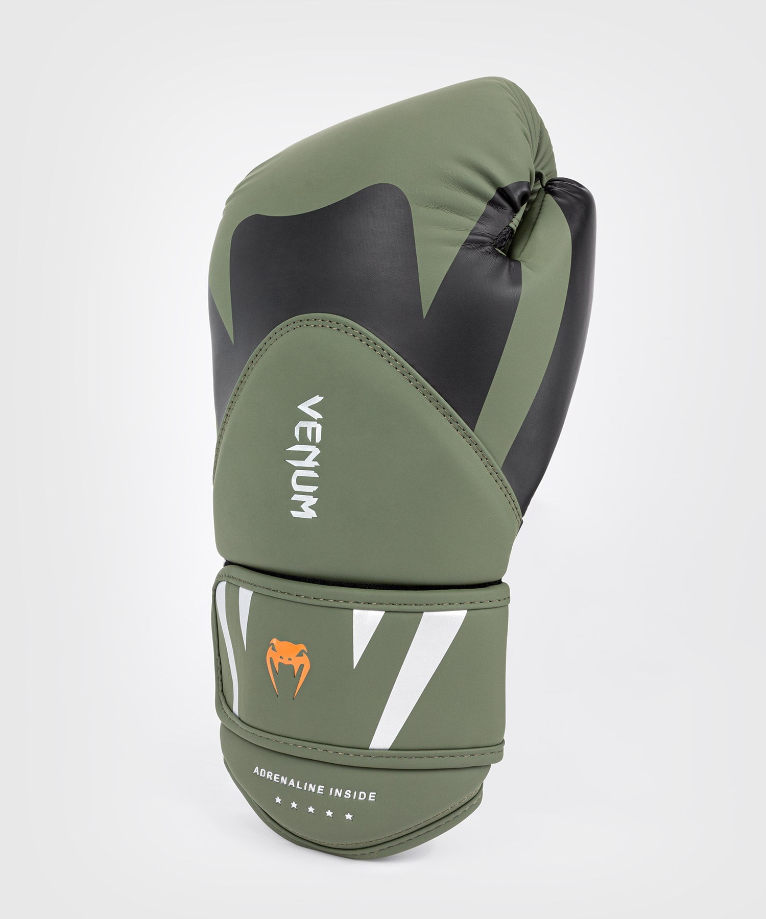 Venum Challenger 4.0 Boxing Gloves - Khaki/Black - 12-Ounce