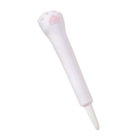 Diceymbol Cute Cat Paw Slow Rebound Stress Relief Writing Companion Soft Resilient Squeeze Texture Practical Writing Tool for Office & Home Daily Relaxation Portable Handheld Accessory