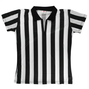 Veste D'arbitre Cliff Keen Athletic Rayée Noir Et Blanc - Taille L, Occasion Bon état
