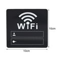 thumbnail image 5 of Bobasndm WiFi Hotspot Signage Strong Sticky  Public Shop WiFi Password Sticker Reusable Practical for Home, 5 of 7