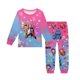 thumbnail image 1 of Pop cazadora para niña Demo-n Pajamas Hunters,HUNTR/X Rumi,Mire Zoeyy Kids Long Sleeve Pajamas,Huntrix Printed Fashion Suit Skirt Round Neck Long Sleeve Top Pants, 1 of 4