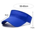 thumbnail image 2 of Cheers.US Unisex Sports Sun Visor Adjustable UV Protection Sun Hat Cap for Beach Pool Golf Tennis, 2 of 3