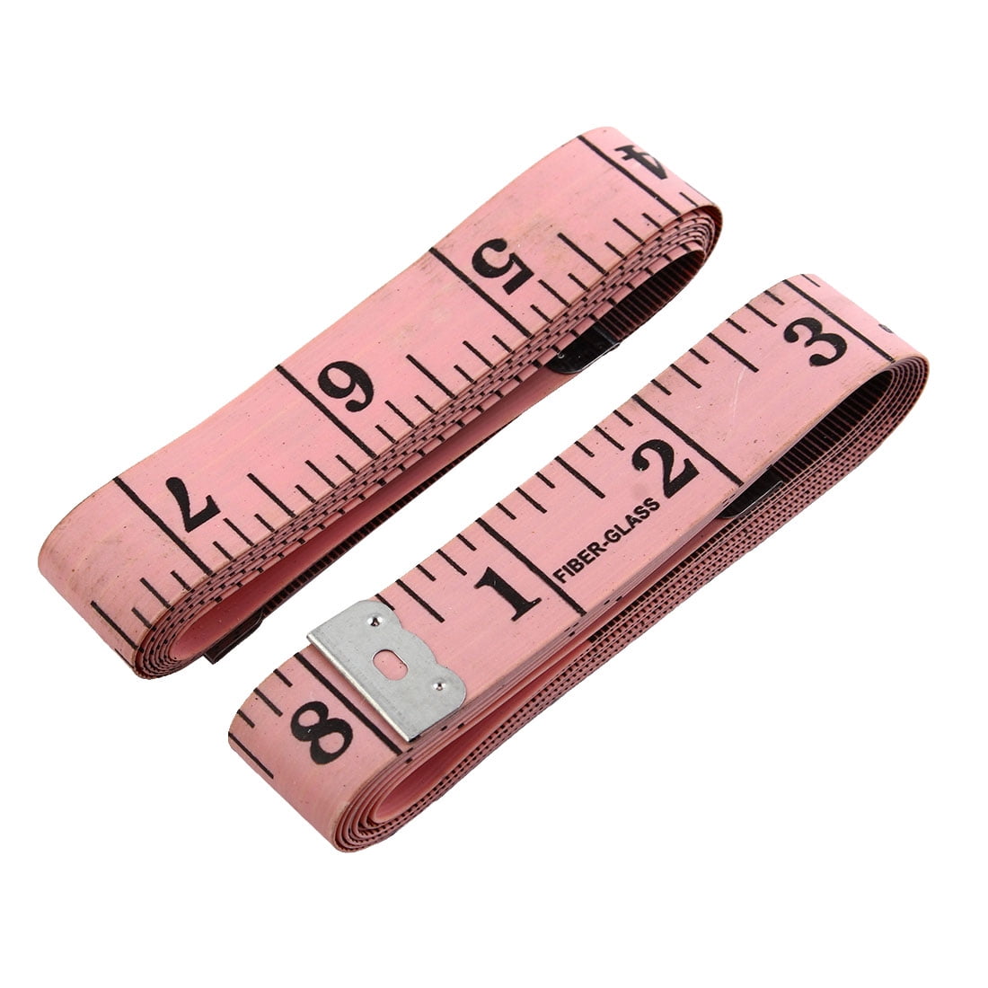 Pink Soft Plastic 2cm Width Cloth Flat Ruler Tape 150cm Measure Length 