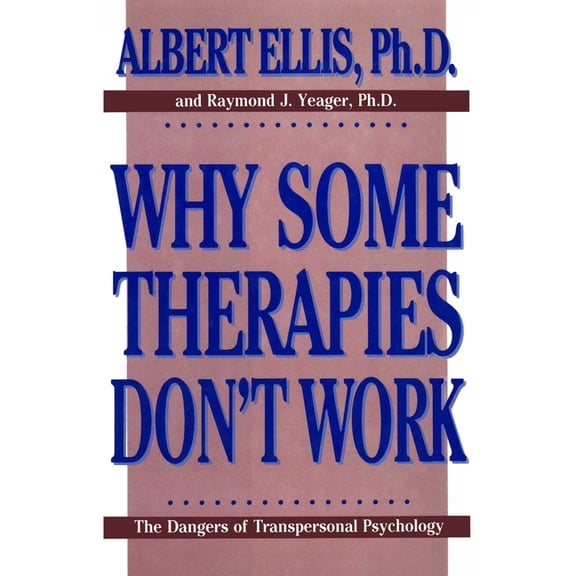 Psychology Series Why Some Therapies Don't Work, (Hardcover)