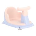 thumbnail image 4 of Asiento de baño para bebé, ligero, seguro, con ventosas, de plástico, para bebés y niños pequeños, color morado, 4 of 14