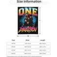 thumbnail image 4 of One Music Direction Flannel Blanket Air Conditioning Blanket Nap Blanket Sofa Throw Blanket Throw Blankets 50"X40", 4 of 6