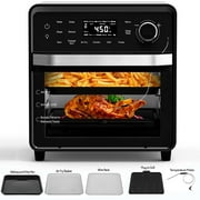 NuWave Todd English Air Fryer Oven Pro-Smart Convection Toaster Oven with Smart Thermometer, Stainless Steel, Non-stick, Wide