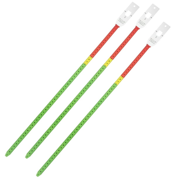 Juego de 3 herramientas prácticas para medir la cabeza, cinta métrica para cabeza y brazo de niños.