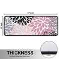 thumbnail image 5 of Kitchen Rugs Sets Of 2,Pink Floral and Petal Pattern Anti Fatigue Kitchen Mat Rugs Non Slip Washable,Decorative Kitchen Floor Mats for Kitchen,Sink,Laundry,17"x47"+17"x47", 5 of 5