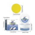 thumbnail image 3 of New Multi-functional Cleaning And Stain Removal Cream, White Shoe Cleaning Cream With Sponge, Shoes Decontaminate Solid Paste (1pc With Sponge), 3 of 3