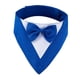thumbnail image 5 of Pañuelo para perro, bufanda para cachorro, pañuelo triangular ajustable, babero para perro, collar de esmoquin para Acción de Gracias, perros pequeños Azul, 5 of 8