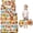 Basketball and Hoop Multicolor Pattern, variant on Basketball and Trophy Green Pattern Kids Nap Mat, Preschool Sleeping Pad with Handle & Fastening Straps, Easy Roll Up Gifts for Toddlers Kids Boys Girls,50"x20"