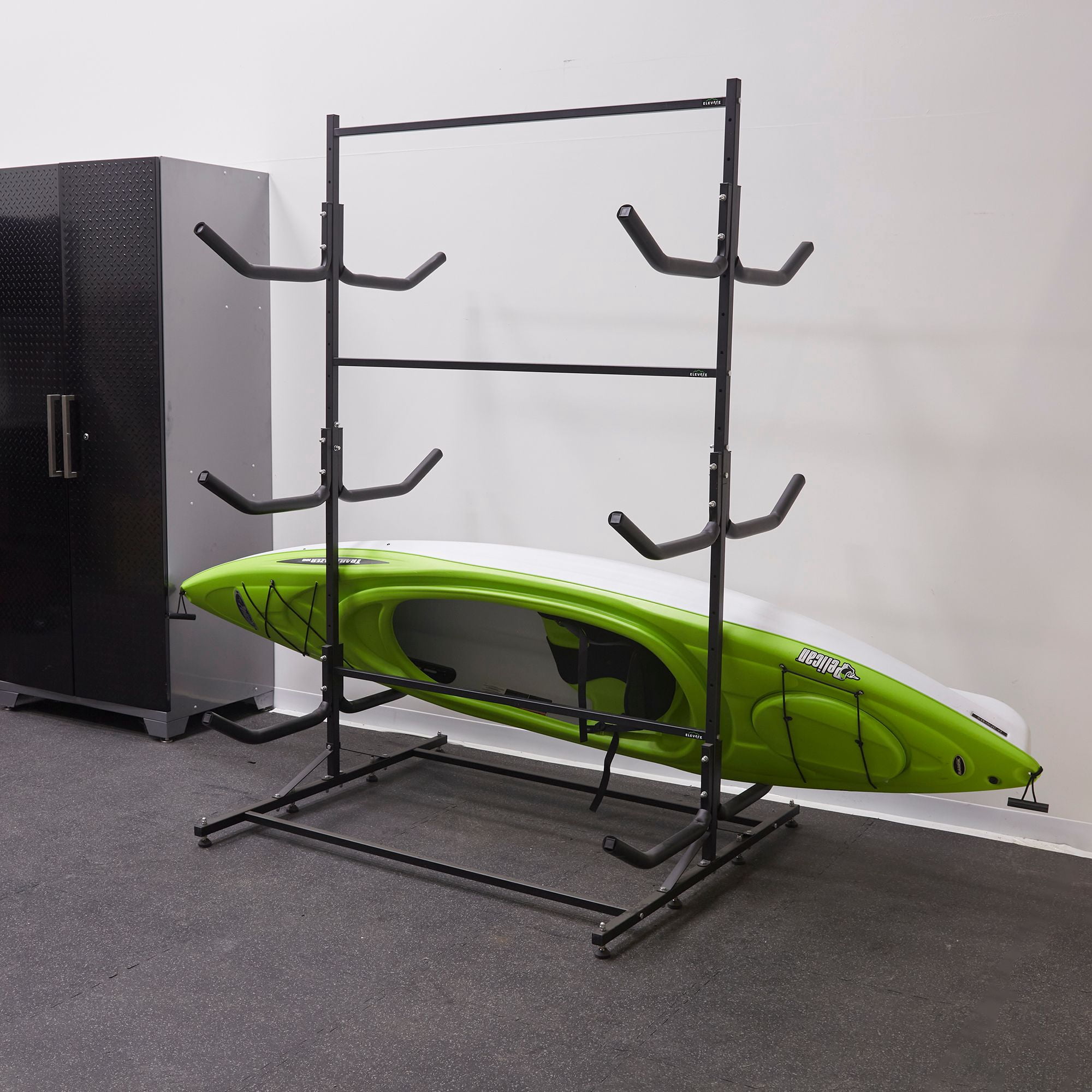 Elevate Outdoor Double-Sided 6 Kayak & SUP Storage Rack