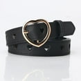 thumbnail image 2 of Everyday Casual Hollow Design Belt Versatile All Season Waistwear Comfortable Accessory Ideal for Jeans Stylish Punch Hole, 2 of 3