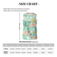 thumbnail image 4 of Rocae Elephant and Flowers for Men's Basketball Jersey Lightweight and Breathable Athletic Tank Top,Quick-Drying Sports Jersey XX-Large, 4 of 9