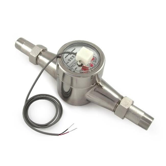 Stainless Steel Pulse Output 1" Water Meter 