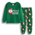 thumbnail image 1 of Pijamas de algodón para niños y niñas, ropa interior de Navidad, traje para el hogar, ropa de dormir para fiesta, novedad, 1 of 4
