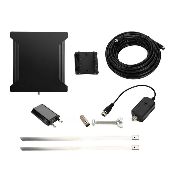 ZOUSSIQI 150miles Outdoor Television 1080P HDTV Antenna with IEC Connector EL225#19298
