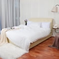 thumbnail image 2 of Unique Bargains Duvet Cover Set with Pompon Tassels Washed Polyester Bedding with Pillow Sham, 2 of 10