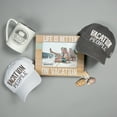 thumbnail image 4 of Vacation People - White Adjustable Hat, 4 of 10