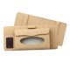thumbnail image 4 of BESTYASH Porta Pañuelos De PU Beige Para De Auto Con Compartimento Para Cd Y Bolígrafo, 4 of 6