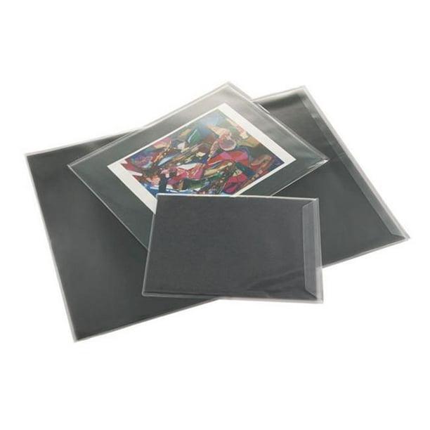 Alvin AE2129-6 Vinyle Transparent 21&quot; x 29&quot; Protections d'Impression d'Enveloppe d'Art