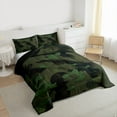 thumbnail image 3 of jejeloiu Green Camo Camouflage Twin Comforter Sets,Farmhouse Rustic Bedding Set For Teens Kids Reversible 2-Piece, 3 of 8