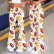 thumbnail image 4 of Pantalones de Yoga de Piernas Anchas para Mujeres Pantalones de Flare de Impresión No Estructurada Suelta Casual Pequeña para Deportes Fitness Pantalones de Yoga de Piernas Anchas Largas para Mujeres, 4 of 9