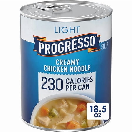 1x Progresso Light, Creamy Chicken Noodle Canned Soup, 18.5 oz